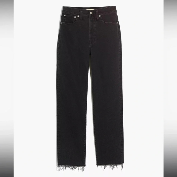 MADEWELL The Curvy Plus Perfect Vintage Straight Jean in Lunar Wash 24W - Picture 11 of 11